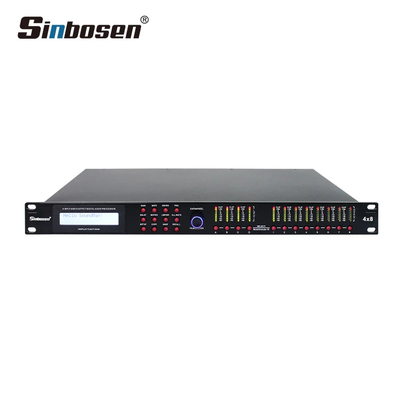 Sinbosen Digital audio processor 4 input 8 output loudspeaker management system AP48