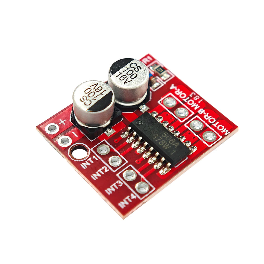 L298N DC Motor Driver Module Dual H Bridge Stepper Motor Controller for Arduino Smart Car Robot High Power L298 Board Adjustable