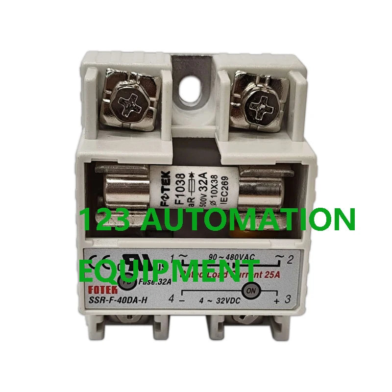 Authentic New FOTEK SSR-F-10DA 25DA 40DA 10DA-H 25DA-H 40DA-H  SCR-F-25LA 40LA 25LA-H 40LA-H Safe Type Small Solid State Relay