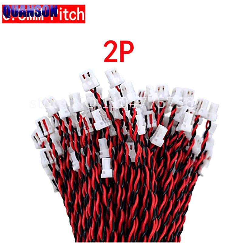 5PCS  JST 0.8mm Connector Cable Wire 02SUR Single Double Head 2P 3P 4P 5P 6P 7P 8P 10P 0.8mm Pitch IDC Type 10cm 20cm 30cm