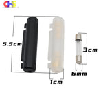 2-5pcs 6*30mm Glass Fuse Holder 6x30mm Fuse Socket Black/White Flip shell Type Peanut Hull Fuse Box with 20AWG Wire Cable 1A-10A