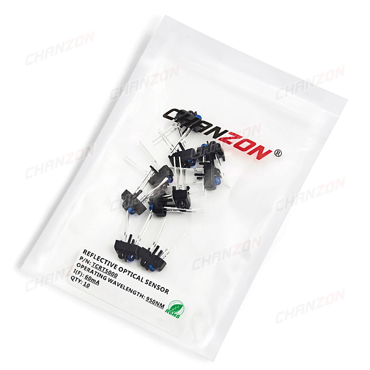 10pcs TCRT5000 TCRT5000L IR LED Light Emitting Diode Infrared 12M Switch Sensor Lamp TCRT 5000 Infra Red Phototransistor Remote