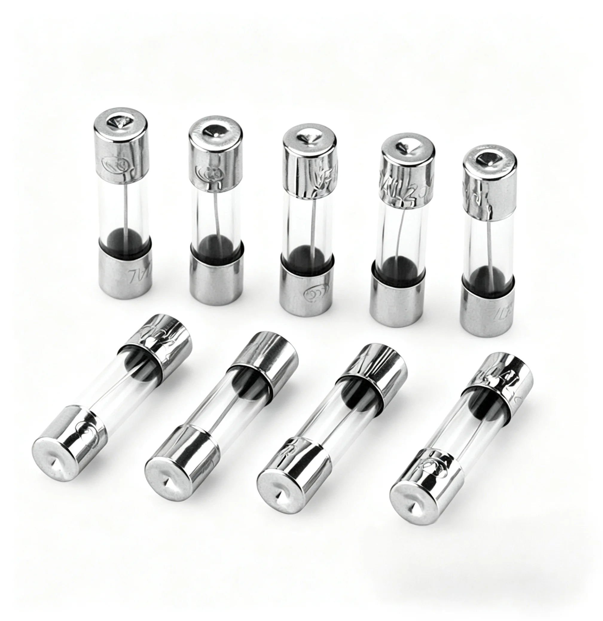 10/20/lot One Sell 6*30mm Fast Blow Glass Tube Fuses 6x30mm 250V 100mA 200mA 250mA 315mA 500mA 630mA 750mA 20A 25A 30A AMP Fuse