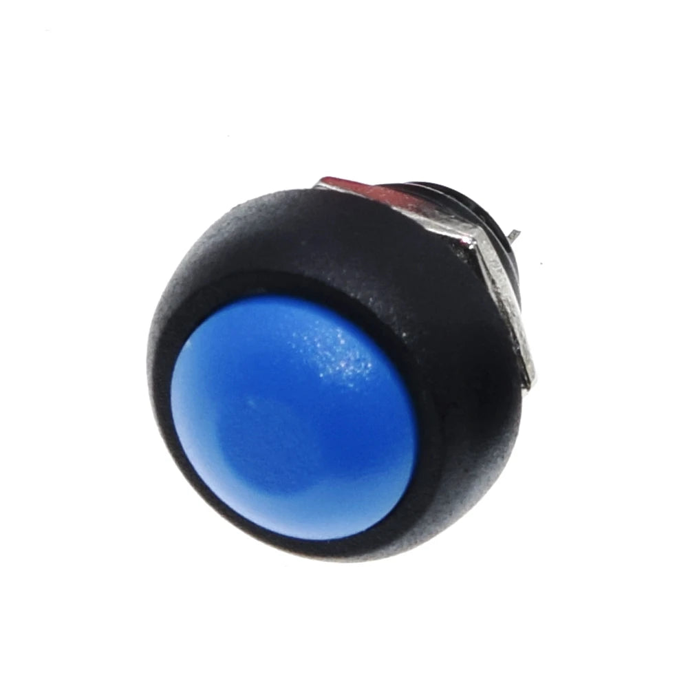 1PACK = 5Pcs Mini 12mm Waterproof Momentary ON/OFF Push Button Round Switch PBS-33B For arduino