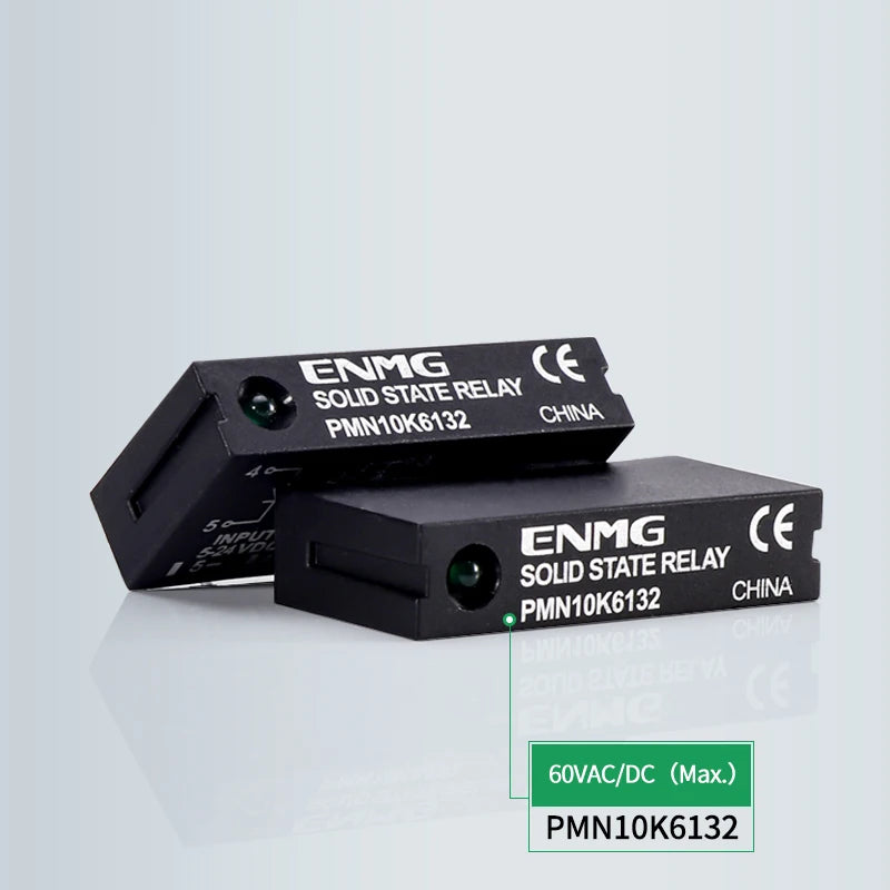 ENMG PLC Interface Module RT- PMN - Solid State Relay (SSR) Module for DC-Controlled AC Loads, DC Power Operated Flame Retardant