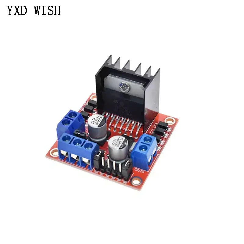 10pcs L298N Stepper Motor Driver Controller Board Dual H Bridge Module For Smart Car Power MEGA R3 Mega2560 Motor Driver Board