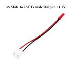 JST-XH 1S 2S 3S 4S 5S 6S Lipo Battery XH2.54 to JST Adapter Plug Balance Charger Cable Extension Wire for RC Toy Battery Charger