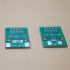 5pcs Double Side 0.5mm 1mm 6/8/10/12/20/24/30/40 Pin to DIP 2.54mm FPC/FFC SMT Adapter Socket Plate PCB Board Connector DIY KIT