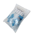 300PCS/Set 30 Kinds 1/4W 1/2W 1W 2W 3W Resistance 1% Metal Film Resistor Pack Assorted Kit 0.1R-750R 1K-820K Resistor 150PCS/Set