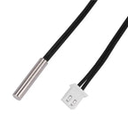 10pcs 10K Ohm 1% 3435 Thermistor Temperature Sensor Cylinder Probe With Wire Thermistor Temperature Sensor Waterproof