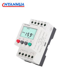 LCD Digital Three-Phase Power Supply Motor Overvoltage And Undervoltage Elevator Phase Sequence Protection Relay