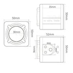 Global Shutter USB Camera 1080P 90FPS Industrial Metal Box With 5-100mm Varifocal Lens Plug Play For Meeting Document Scanning