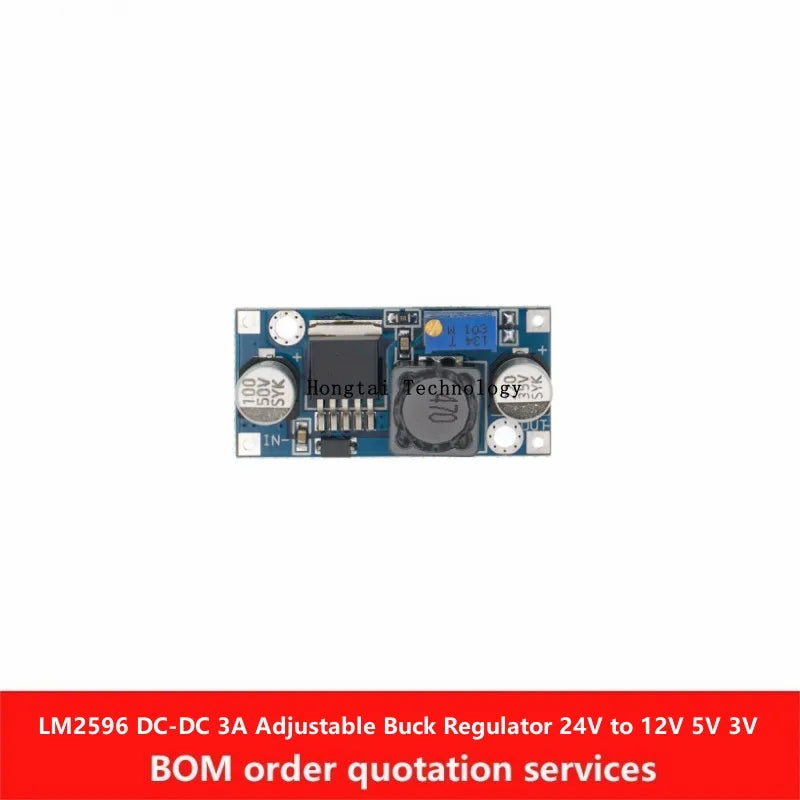 LM2596 DC-DC 3A Adjustable Buck Regulator Module 24V to 12V 5V 3V