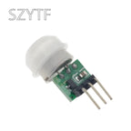 1-50PCS Mini IR Pyroelectric Infrared PIR Motion Human Sensor Automatic Detector Module AM312 Sensor DC 2.7 to 12V