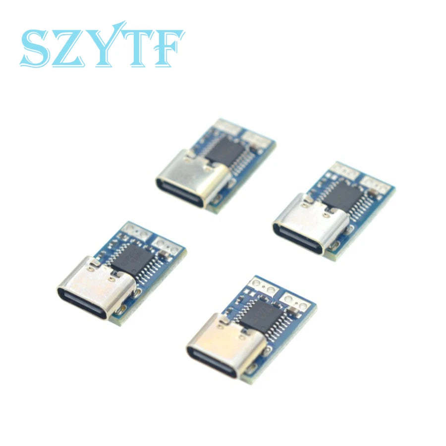 1PCS PDC004-PD PD decoy module Ip2721 PD23.0 to DC DC trigger extension cable PLR QC4 charger 9V 12V 15V 20V TYPE-C
