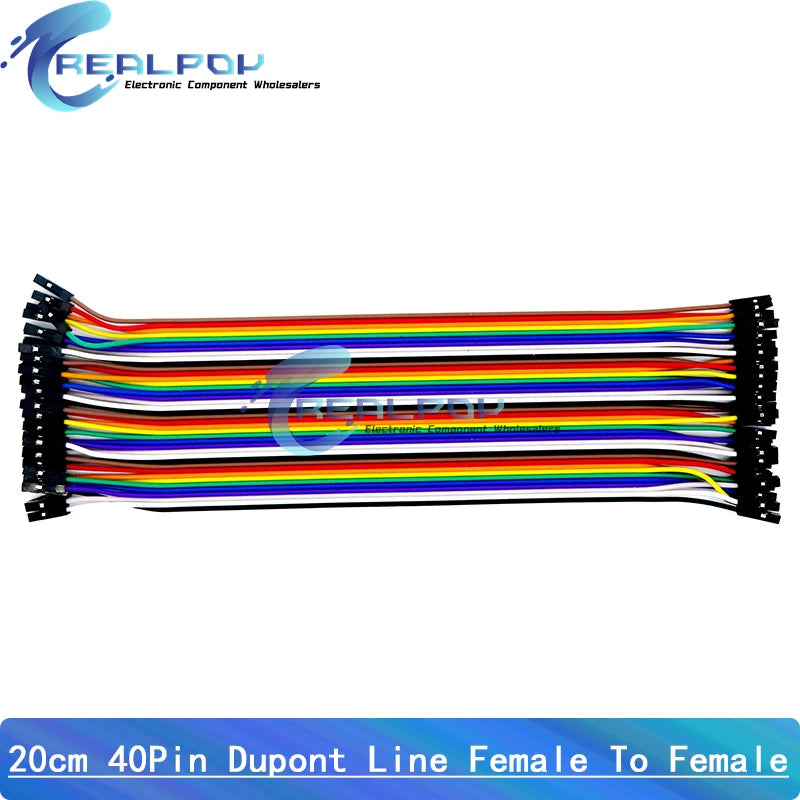 40PIN Dupont Line Male To Male Female To Female Male To Female Jumper Wire Cable 10cm 15cm 20cm 30cm 40cm for Arduino DIY KIT