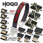 Ribbon FPV HDMI-Compatible Connector Flexible Flat Cable for Raspberry Pi 4 Micro HD/Mini HD to HD Female 20pin FFC