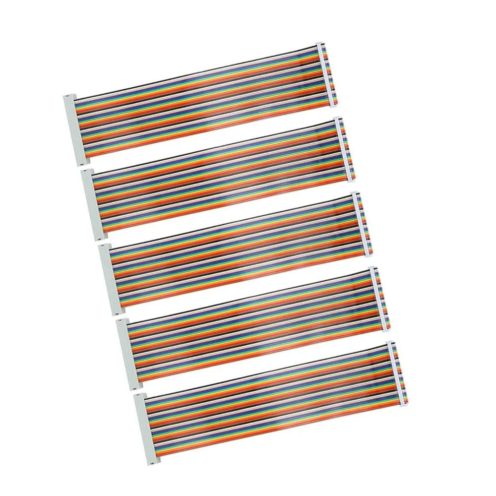 practical 40-Pin GPIO Cable Male to Female 20cm Jumper Ribbon Cables Extension Cable for Raspberry Pi