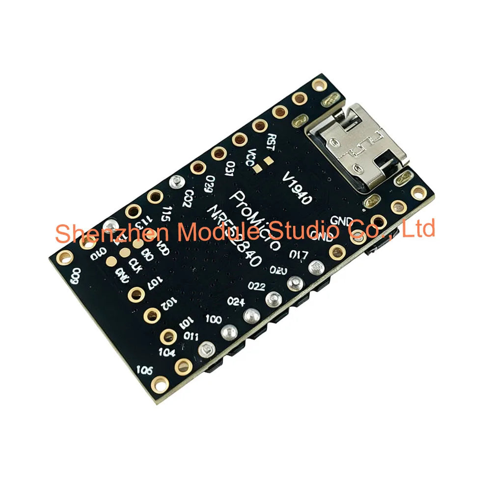 Smol Slime Pre‑Soldered Board with LSM6DSV Module, NRF52840 Pro‑Micro, Antenna & Buttons Pre‑Welded