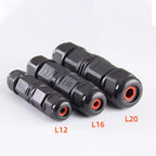 IP68 Waterproof Connector L20 20A LED Light Outdoor Cable Wire Quick Terminal Connector 2Pin 3Pin 4Pin 5Pin 6Pin Screw Wiring Ju