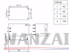 HLK-5M03 HLK-5M05 HLK-5M12 5W AC-DC 220V to 12V/5V/3.3V Buck Step Down Power Supply Module Converter Intelligent