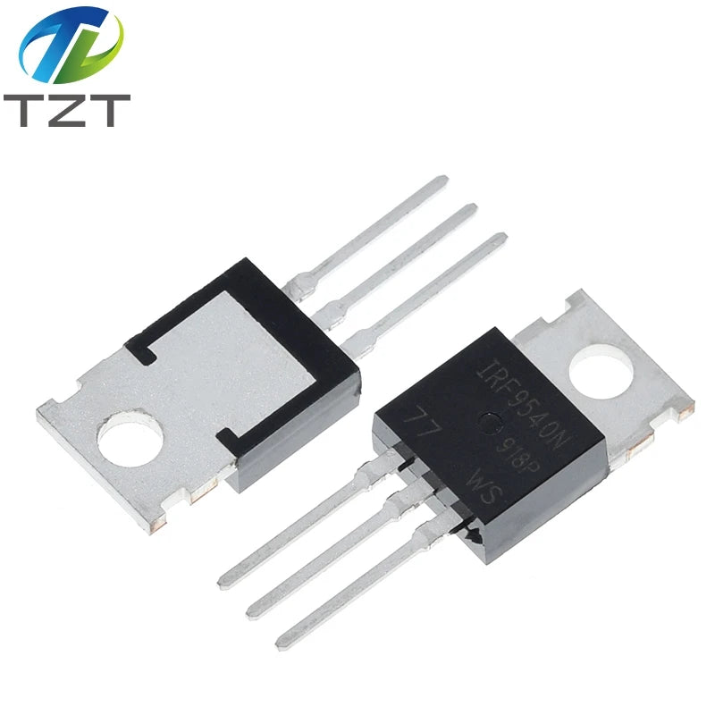 10PCS IRF9540N IRF9540 P-Channel Power MOSFET 23A 100 V TO-220