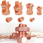 Electrical Equipment TJ Series Split Bolt Connector Sturdy Durable Copper Split Bolt Screw Terminal