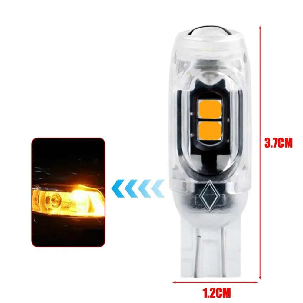 T10 Car Strobe Light 3030 5SMD High Brightness Motorcycle LED Flashing License Plate Light 5W5 Infinite Decoding Clearance Lamp