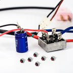 5Pcs Silent Micro Switch 6x6x7.3mm Ultra Quiet Snap Action Push Button Switch for Mouse Electronics DIY on Or Off Pushbutton