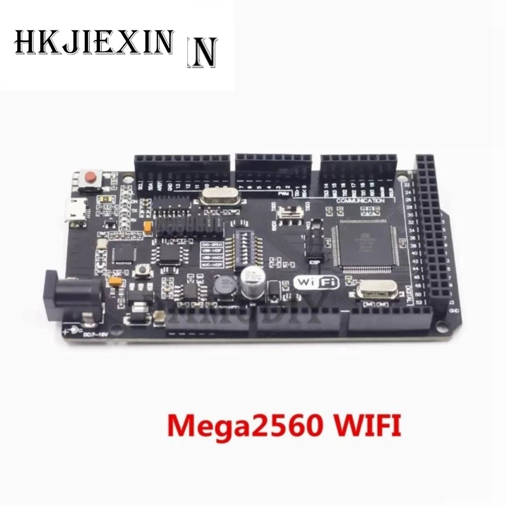HKJX MEGA2560 R3 (ATmega2560-16AU CH340G) AVR USB Board Development Board MEGA2560 PRO For Arduino Expansion Board  DIY Kit
