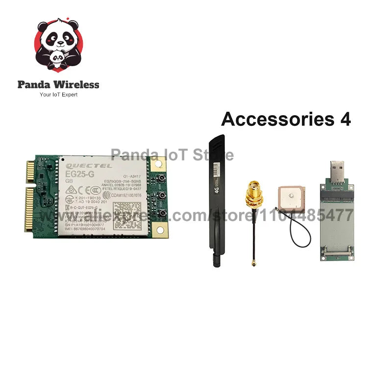 Quectel Mini Pcie With Sim Slot EG25-G EG25-GGB EG25GGB-256-SGNS Compatible With EC25 Module CAT4 Global Accessories Optional