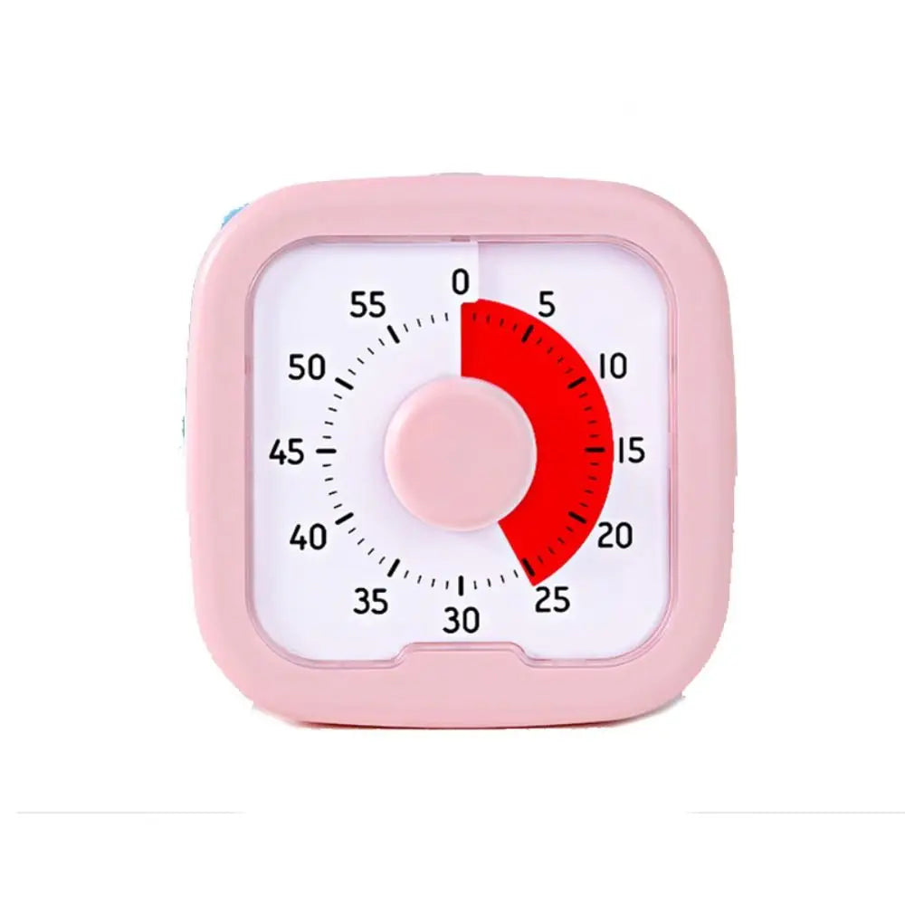 Silent Visual Timer 60-Minute Stopwatch Alarm Clock Countdown Timer Visualization Loud Kitchen Cooking Timer Kitchen