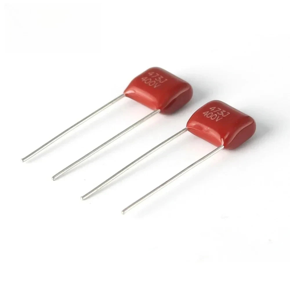 20/40PCS 400V CBB Capacitor Kit CBB Polypropylene Film Capacitors 103J 224J 104J 105J 334J 473J684J P7.5mm 10mm 15mm 20mm 25mm