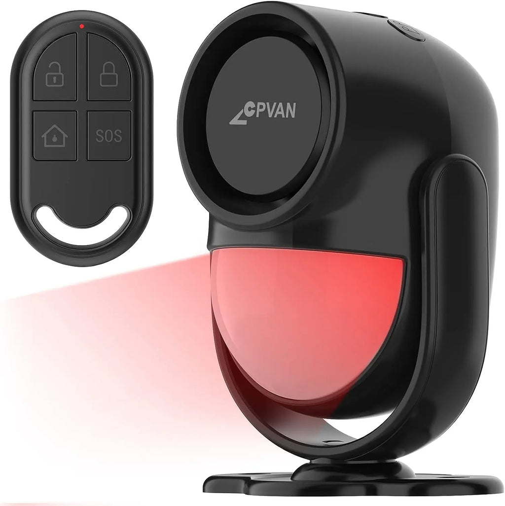 CPVAN Infrared Motion Detector for Home Burglar Alarm Sensor Security Protection Wireless 433MHz PIR Motion Sensor 125dB Sound