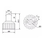 BA15S TO E12 E14 E17 E27 MR16 GU10  Light Socket Adapter LED CFL Lamp Holder Light Socket Converter Extension Adapter