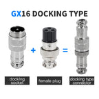 gx16 Connector 2pin 3pin 4pin 5pin 6pin 7pin 8pin 10pin Male Female Aviation Cable Terminal Plug Socket Waterproof Connector
