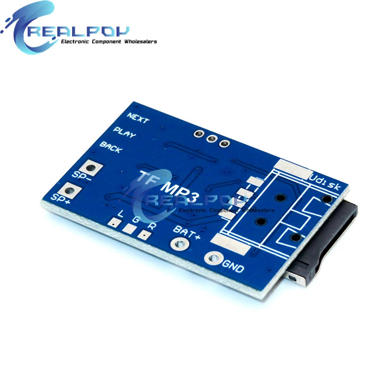 GPD2846A TF Card U disk MP3 Format decoder board module amplifier Module decoding audio Player Type-C / Micro USB
