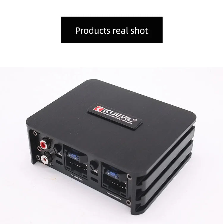 Car Power Amplifier 4*60W Way DSP Car Audio Speaker Amplifier Lossless Audio Processor For Android Large Screen Dedicated