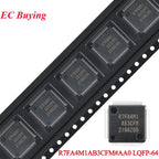5Pcs/1pc R7FA4M1AB3CFM # AA0 R7FA4M1 R7FA4M1AB3CFM#AA0 LQFP-64 48MHz ARM Cortex®-M4 Microcontroller Chip IC