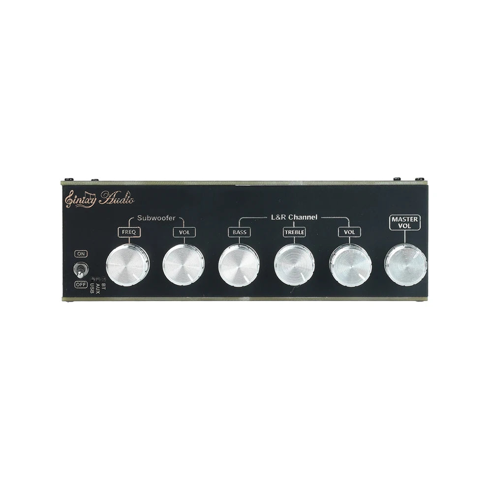 2 1 Channel High Power Subwoofer Amplifier XY DP600H Dual TPA3255 Chip DC 19 51V 10A Bluetooth AUX U Disk Input Cooling Fan