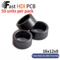 Anti-Interference Ferrite Toroid Core Ni-Zn - High Frequency Common Mode Inductor Ring for Electronic Equipment