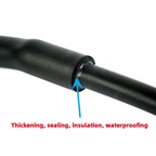 1Meter 4:1 Heat Shrink Tube With Glue Thermoretractile Heat Shrinkable Tubing Dual Wall Heat Shrink Tubing 6 8 12 16 24 40 52 72