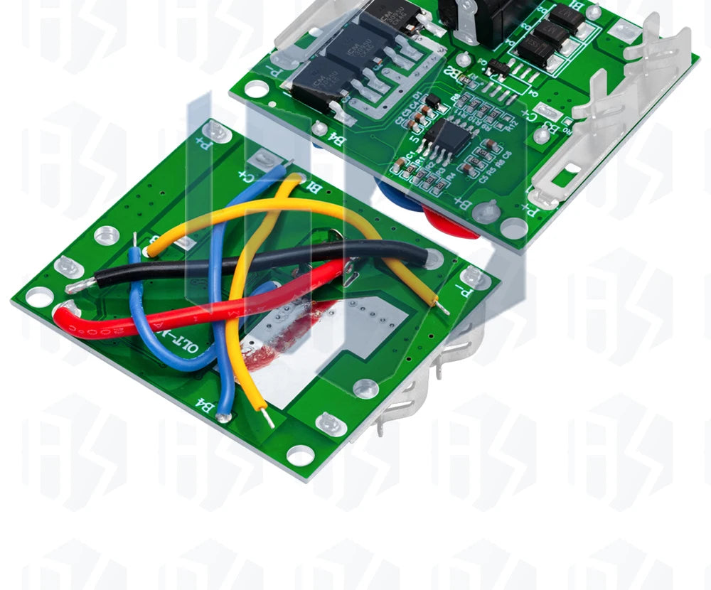 3s/4s/5S  Battery Charging Protection Board Li-Ion Lithium Battery Pack Protection Circuit Board BMS Module For Power Tools
