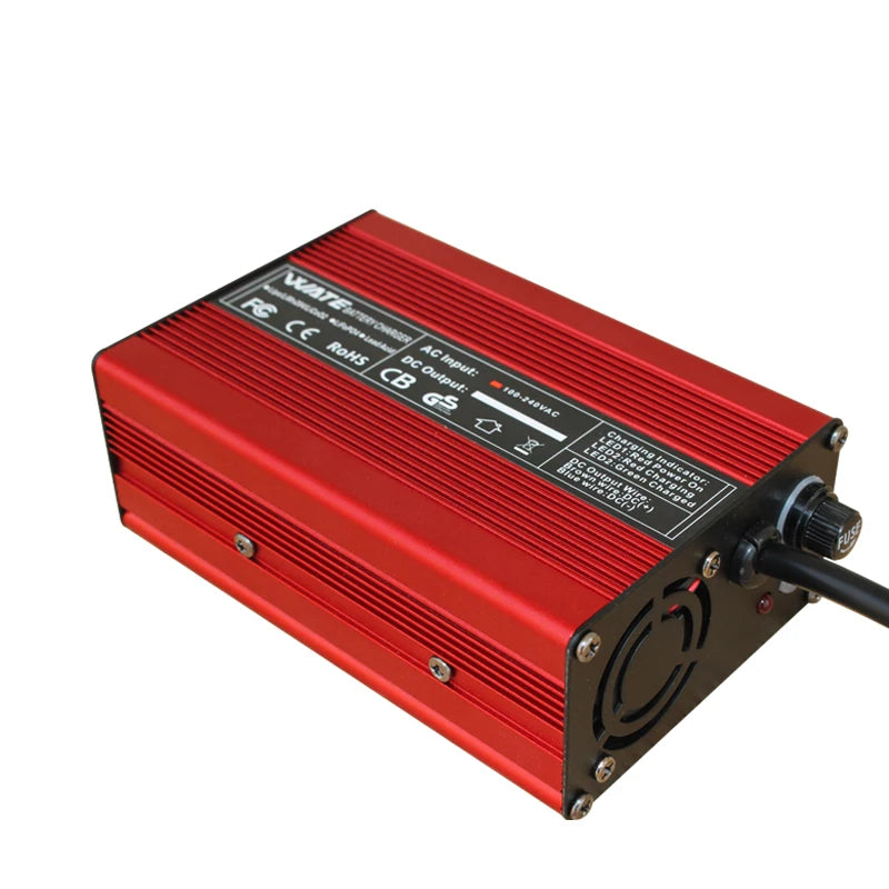 12.6V 10A Charger 12.6V Li-ion Battery Charger For 3S 12V Lipo/LiMn204/LiCo02 Battery Smart Charger Auto-Stop Smart Tools