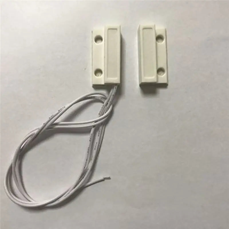 AAAEL-For Wired Door Window Sensor 10PCS MC-38 Magnetic Switch NC Normally Closed For Wired Wifi GSM Home Alarm Security System