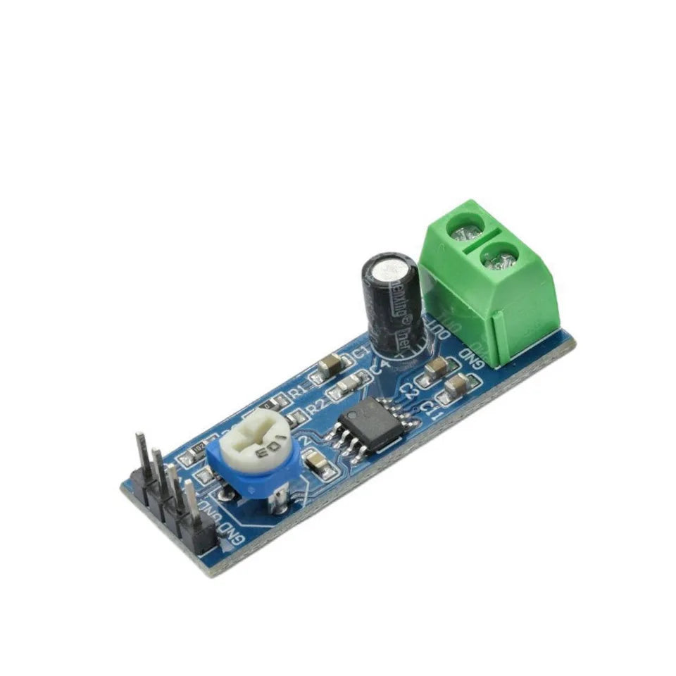 1/5/10/20pcs LM386 Audio Power Amplifier Module 200 Times Gain Amplifier Board Mono Power Amplifier 5V-12V Input