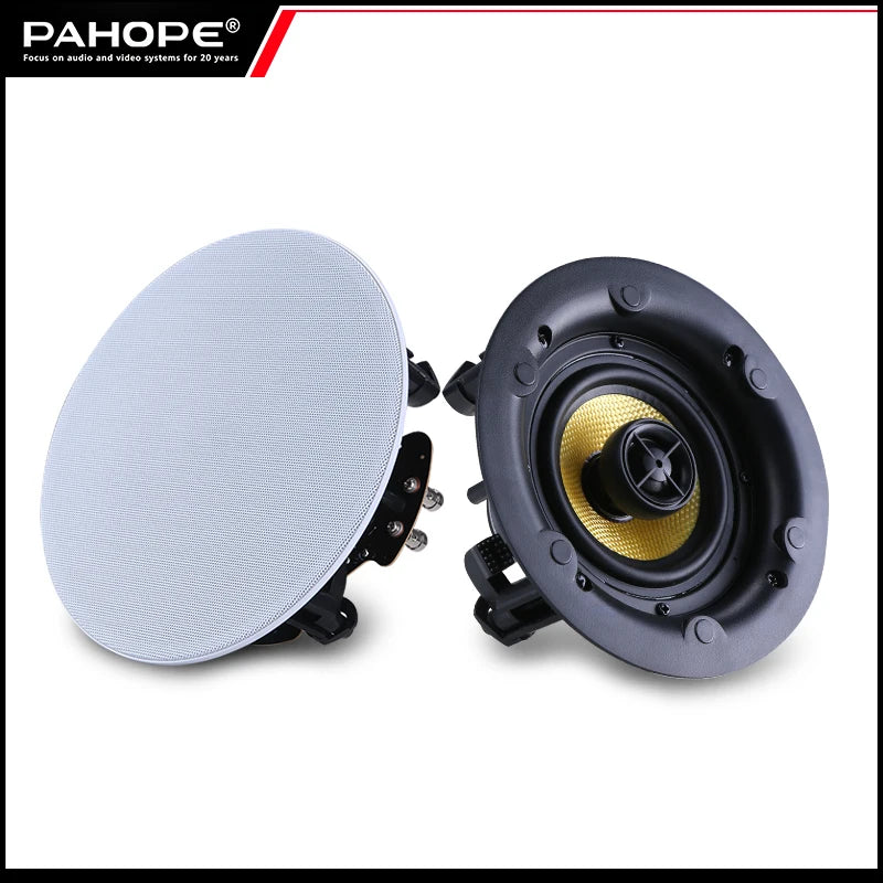 speakers 4inch embedded speakers - Passive audio system - High-fidelity ceiling speakers - Home Living room, hotel use