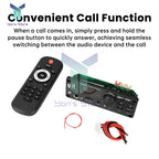 DC 7-24V MP3 Audio Decoder Module Bluetooth 5.0 Lossless Amplifier Decoder Board Music Playback Volume Controller 87.5-107.5MHz