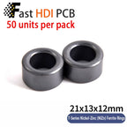 Anti-Interference Ferrite Toroid Core Ni-Zn - High Frequency Common Mode Inductor Ring for Electronic Equipment