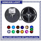 1reel 0402 0603 0805 1206 1210 SMD LED Lights Outdoor Yellow Diodes Green Blue White 5000PCS 4000PCS 3000PCS 2000PCS Red 3v Kit